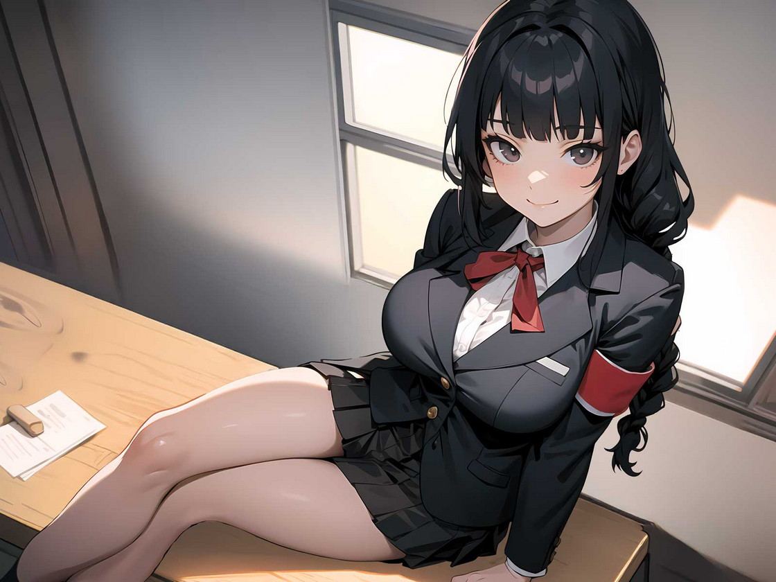 RJ01370342【恋鈴桃歌】放課後の教室でオナニーしていたら…イケイケ巨乳風紀委員長に見つかり強○取り絞りえっち 
