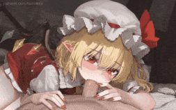 【萝莉 揉乳 口交 吞精 骑乘 后入 爆操 爆射 中出】新作-[Henkawa] Flandre Scarlet Vol.5【Touhou Project】