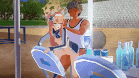 【萝莉 兽耳娘 扣穴 骑乘 后入 前后夹击 爆操 爆射 喷潮 中出】新作-[BlueArchive] mari 萝莉 不是 幼女-第12张图片-萌站