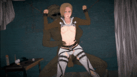 【贫乳 骑乘 后入 前后夹击 爆操 爆射 喷潮 中出】新作-[Attack on Titan] Annie Leonhart-第6张图片-萌站