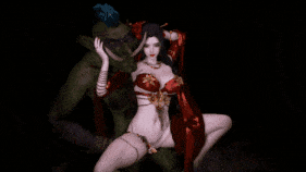 【K/无修/无水印】【巨乳 乳摇 口交 揉乳 骑乘 后入 爆操 爆射 中出】新作-[VAMJack] 哥布林 女祭司 1080-第12张图片-萌站