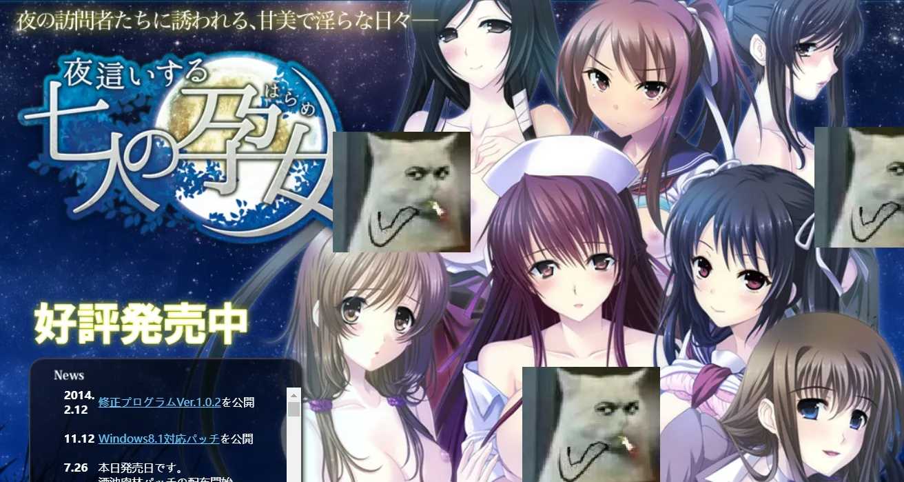 新汉化[拔作ADV/后宫] 夜袭的七名孕女 夜這いする七人の孕女 The Motion 1+2 AI汉化版+全CG存档 [2.90G]-第2张图片-萌站