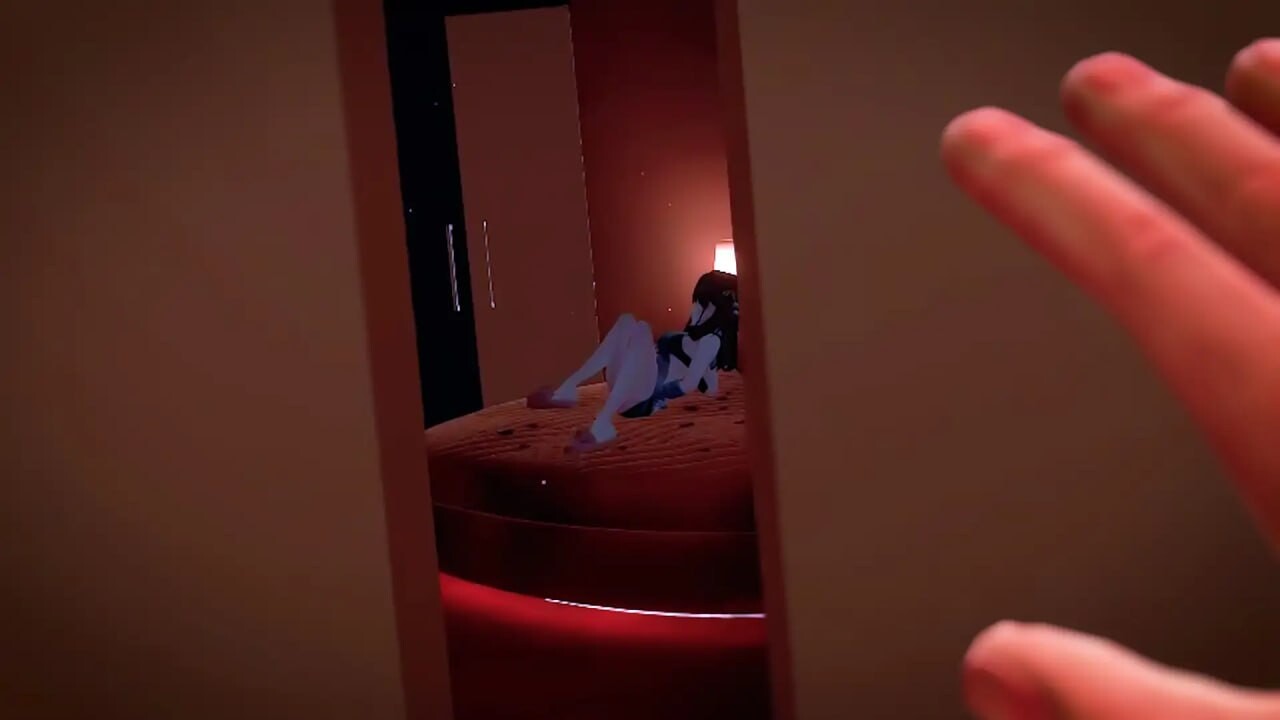 [3D潜行/动态] 【双端VR游戏】ミスター秘密侵入VR ―SNSの裏側、彼女の家に忍び込んだら、トイレもベッドも覗き見放題…【支持Quest单机/PCVR】-第4张图片-萌站