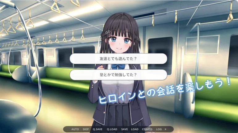 【互动SLG/汉化】时间停止电车～停下时间尽情痴汉 Ver1.1  [PC/2.10G]-第2张图片-萌站
