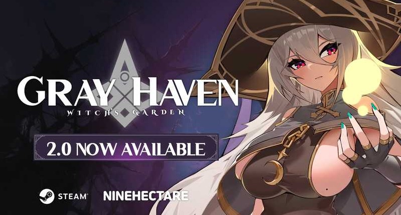 【日系/ARPG/3D/官中/动态】灰色乐园 Gray H艾薇en Witch’s Garden Ver3.1.1 官方中文版【10.3G】【序号1425】
