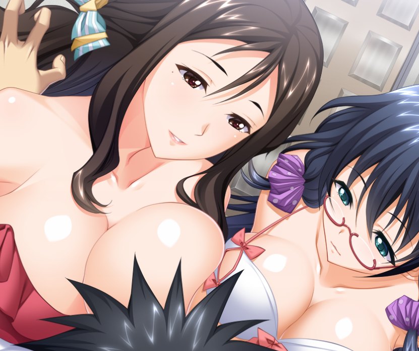 【汉化 全cg】ラッキースケベな俺の日常 ～美人な母親と未亡人が同居して俺に迫ってくる件～-第2张图片-萌站