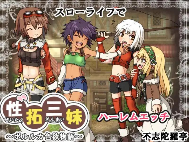 [发情后宫堕落][巫女调教][爆款像素大根正太新作]性拓三妹～ポルルカ色欲物語～(性拓三妹～波露露卡色欲物语～) [种田后宫男性受] [182MB][DS-R1内嵌汉化][百度]-第4张图片-萌站