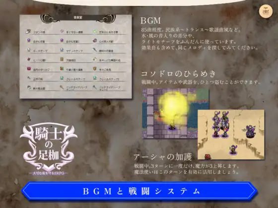 PC/RPG/#騎士の足枷──大切な街を守るSRPG── 日文生肉版-第5张图片-萌站