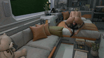 【动画/人兽/中出/乘骑/爆操】[3D无修CV] P4s 新作：蒂法+史卡蕾特+莉莉+弗蕾娜+穗乃果 性感女神狼狗大屌后入爆肏 [552M]-第7张图片-萌站