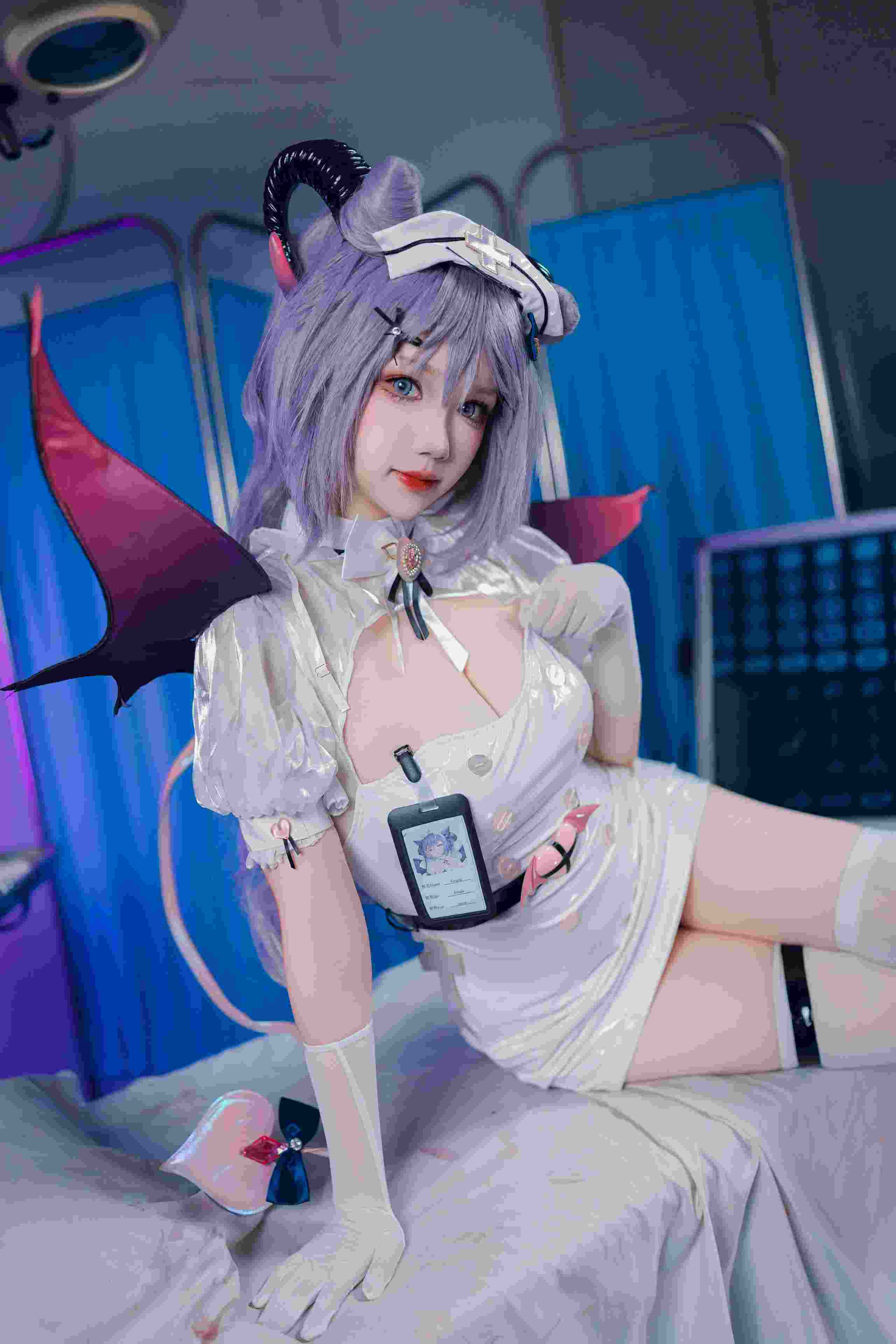 雪晴Astra - 白丝护士刻晴 66P-第3张图片-萌站