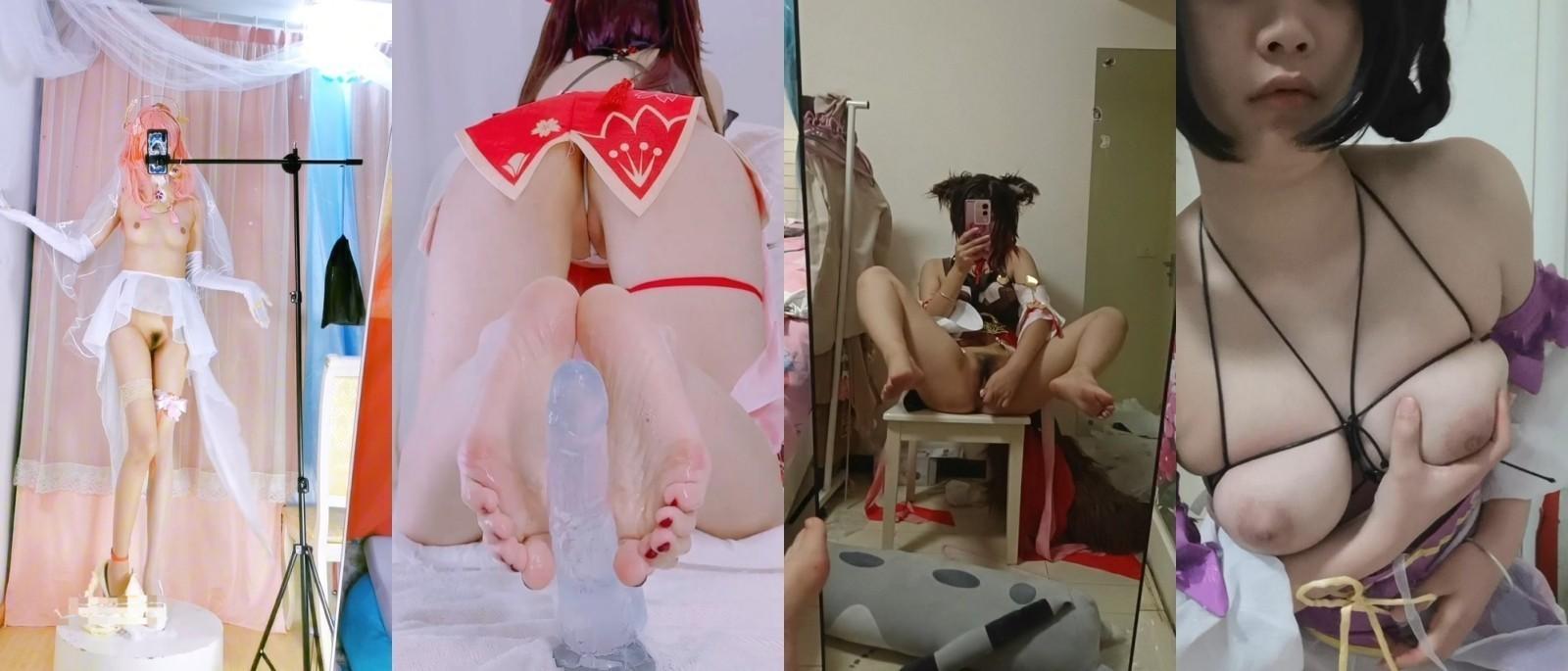 大奶一线天，可盐可甜，百变COS，嫩妹女菩萨【沐沐酱】推特福利②，裸舞道具自慰，玩屁眼玩阴洞 [265P+17V1.59GB]-第3张图片-萌站