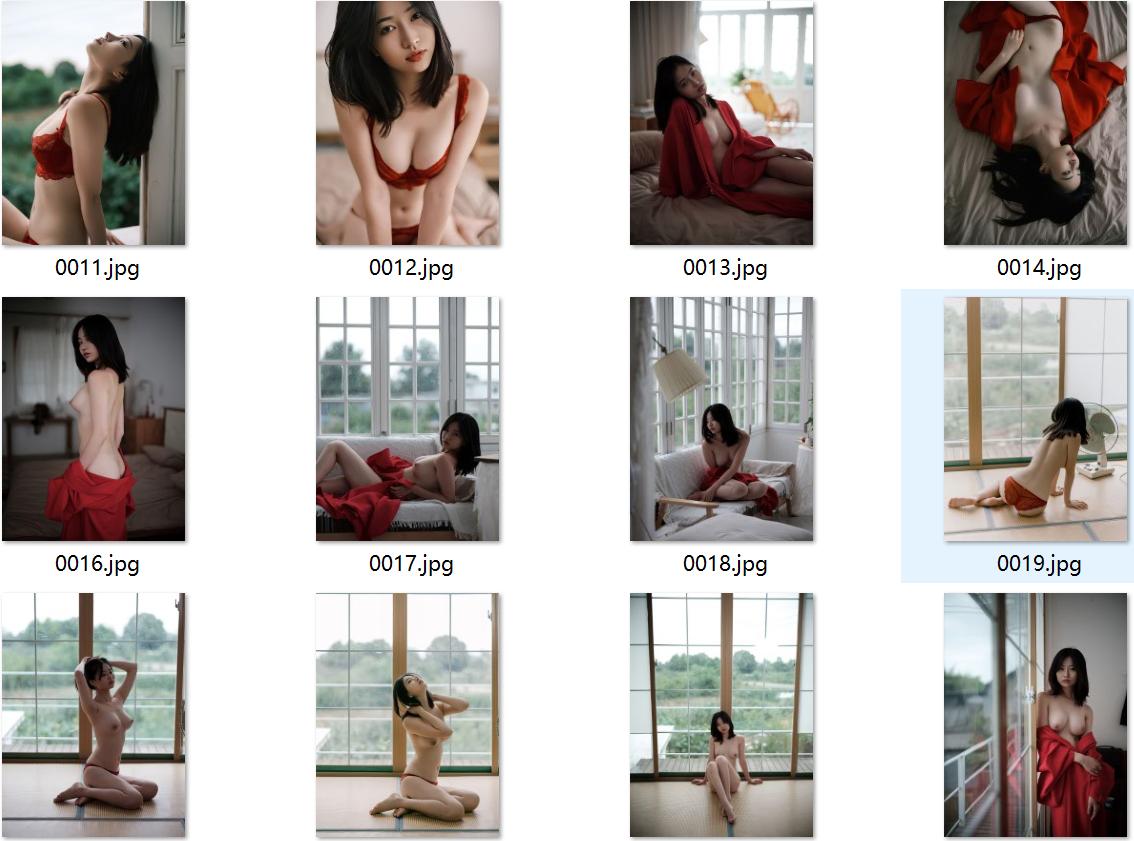 年年Nnian-汉宫春月 美娇娘 三月榕 圣诞 休闲 蔡文姬 肉色内衣 空姐 T恤 红主题 10套图 共460P-第8张图片-萌站