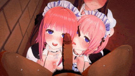 五等分のセフレ コスプレえっちエロメイド・一花・二乃・三玖 4P-第2张图片-萌站