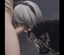 4K-【巨乳 黑丝 口交 吞精 前后夹击 轮奸 爆操 爆射 中出】新作-[SkRevenant]-2B-第2张图片-萌站