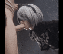 4K-【巨乳 黑丝 口交 吞精 前后夹击 轮奸 爆操 爆射 中出】新作-[SkRevenant]-2B-第5张图片-萌站