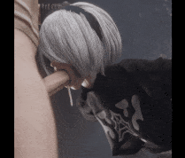 4K-【巨乳 黑丝 口交 吞精 前后夹击 轮奸 爆操 爆射 中出】新作-[SkRevenant]-2B-第6张图片-萌站