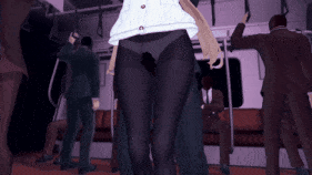 【巨乳 萝莉 JK 黑丝 口交 吞精 腿交 乳摇 揉乳 乳交 手交 骑乘 后入 前后夹击 爆操 爆射 喷潮 中出】新作-[Fantia むらむら村民]-電車hi〇umi-第4张图片-萌站