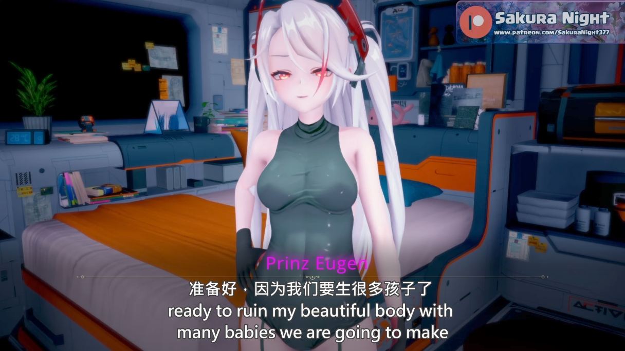 Prinz Eugen 16 Sakura Night 剧情 配音 长篇
