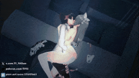 【巨乳 扶她 白丝 女仆 兔女郎 爆操 爆射 喷潮 中出】新作-EllenJoe X Rina (outfit1-2)