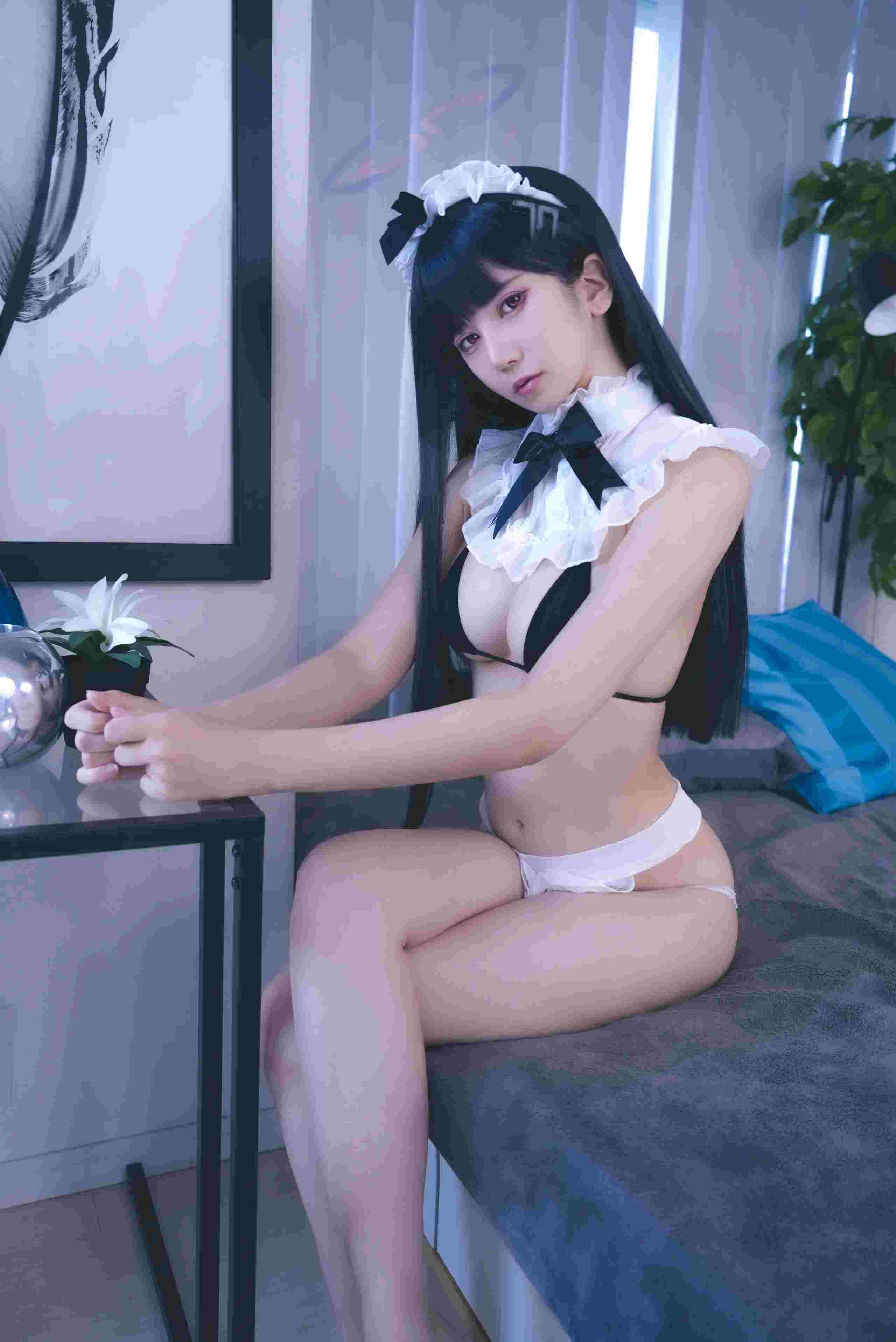 蒼馬月葵 - 調月リオ 调月莉音 黑丝 cos 134P-第6张图片-萌站
