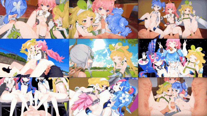 【3D/蘑菇交涉大使帽】新作 鸣潮-维里奈的闺蜜团之小小的她们-安可维里奈洛可可釉瑚+纳西妲