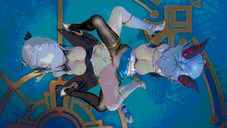【纯净无码4k/3d动画】原神 群啪 千织甘雨申鹤闲云【巨乳 中出 爆操 高潮】