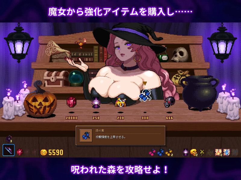 【肉鸽ACT/像素动态/生肉】幽魂森林（ホーンテッドフォレスト）V1.0 原版生肉-第9张图片-萌站