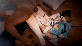 1K高码率-【巨乳 白丝 兽耳娘 揉乳 乳摇 骑乘 后入 爆操 爆射 喷潮 中出】新作-[异环-Neverness To Everness] 薄荷味有点重-第5张图片-萌站