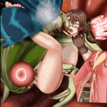 【巨乳 黑丝 口交 虫交 吞精 奸乳 骑乘 后入 双洞齐入 爆操 爆射 喷潮 中出】新作-[HMV]-[Insect]  沉迷于虫交快感的少女们第二期（Murahachiro）-第8张图片-萌站
