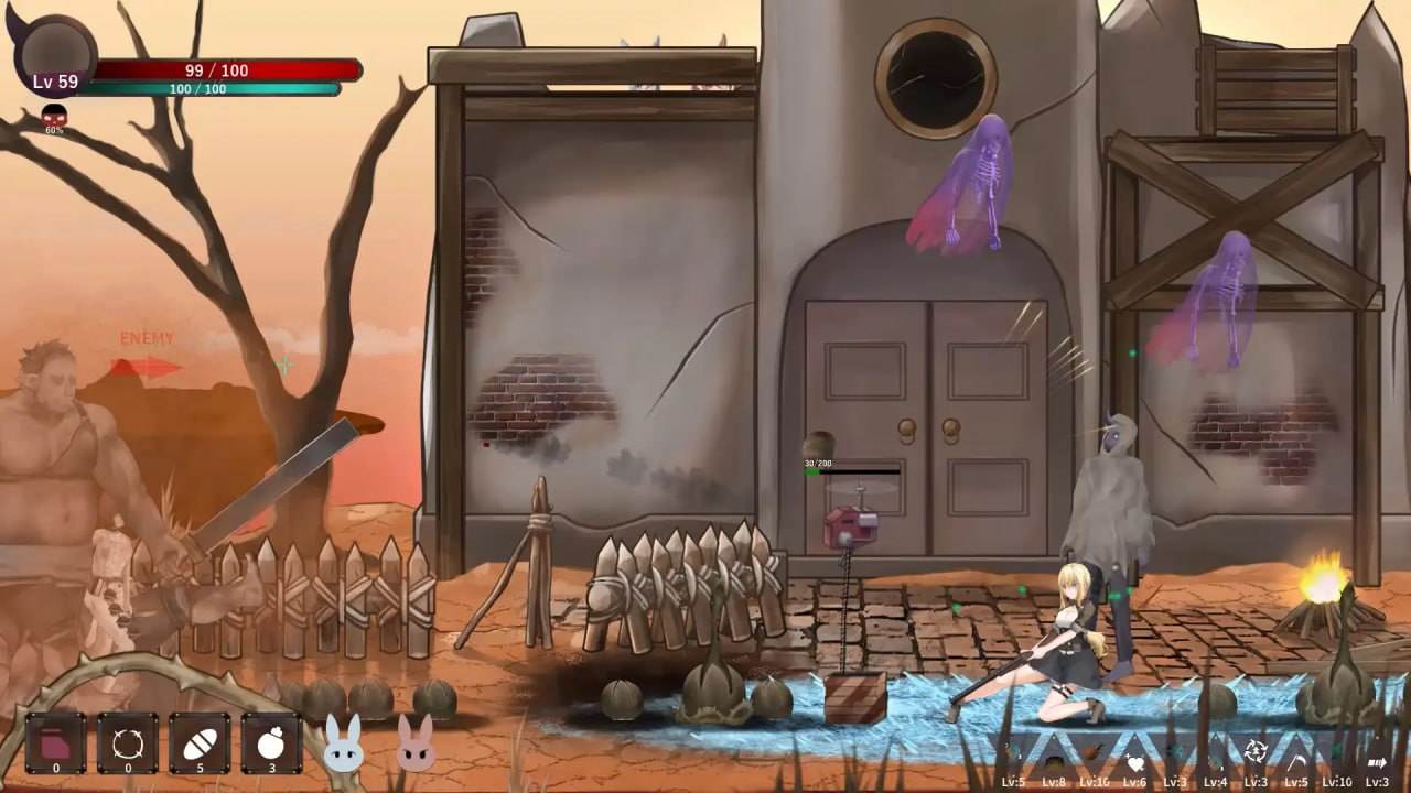 【PC/新作/ACT/2D射击/动态/肉鸽】毁灭之地的女王【共262M】【官方中文】【原名:滅びた地の女王】【2025年06月01日 发售】-第7张图片-萌站 【PC/新作/ACT/2D射击/动态/肉鸽】毁灭之地的女王【共262M】【官方中文】【原名:滅びた地の女王】【2025年06月01日 发售】-第7张图片-萌站