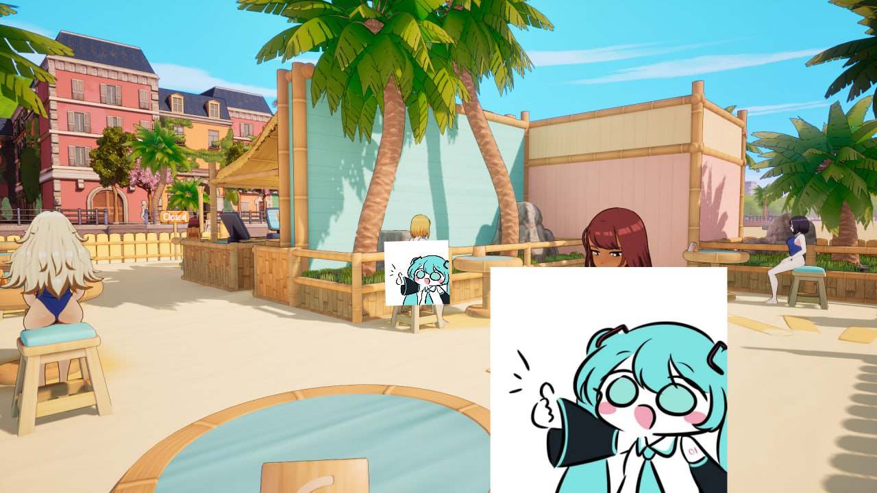 电脑端//SLG/#二次元老婆沙滩酒吧 #Waifu Beach Bar 官方中文版【2025年05月26日 发售】