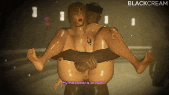 【动画/乘骑/中出/后入/爆操】[3D无修NTR] BlackCream：Queen Marika X BBC 玛莉卡 巨乳媚黑女神多人粗暴侵犯中出 [4.4G]-第4张图片-萌站