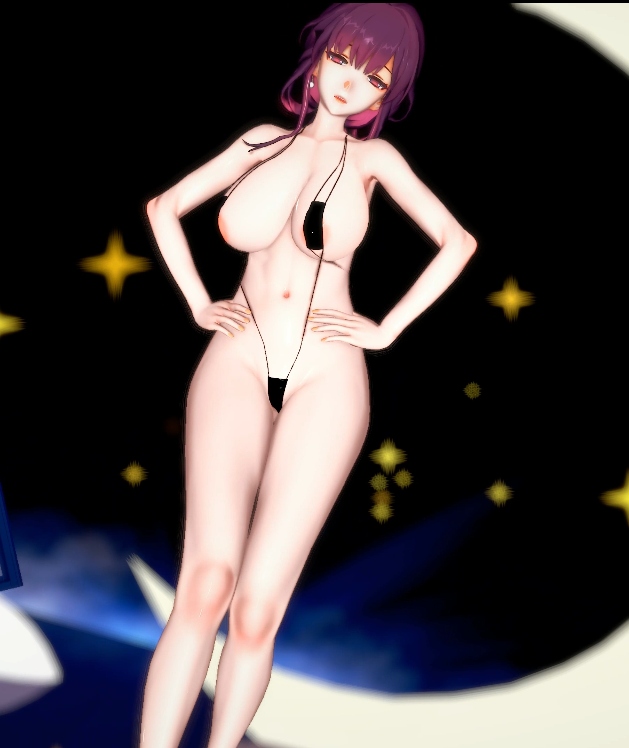 3D动画 星穹铁道  比基尼 卡芙卡MMD - Heart Attack 4k -第2张图片-萌站