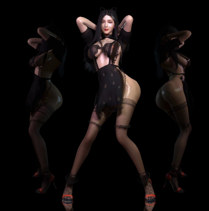 VAM Phut Hon 国漫女神云集 大摆锤摇 4K