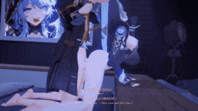 【巨乳 白丝 猫耳娘 口交 吞精 足交 乳摇 骑乘 后入 爆操 爆射 喷潮 中出】新作-#23【赛飞儿Cipher】爱猫TV日好猫-（配音）-第16张图片-萌站