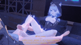 【巨乳 白丝 猫耳娘 口交 吞精 足交 乳摇 骑乘 后入 爆操 爆射 喷潮 中出】新作-#23【赛飞儿Cipher】爱猫TV日好猫-（配音）-第17张图片-萌站