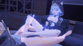 【巨乳 白丝 猫耳娘 口交 吞精 足交 乳摇 骑乘 后入 爆操 爆射 喷潮 中出】新作-#23【赛飞儿Cipher】爱猫TV日好猫-（配音）-第24张图片-萌站