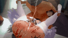 【巨乳 萝莉 白丝 口交 吞精 乳摇 乳交 喷射 骑乘 前后夹击 后入 爆操 爆射 喷潮 中出】新作-【⚠重口孕肚QOS】拉菲（USS Laffey）：成熟之后的后果♥-第12张图片-萌站