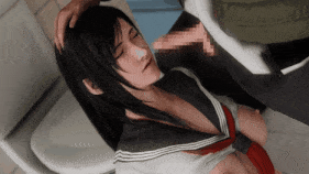 【巨乳 JK 乳摇 吸乳 揉乳 口交 吞精 后入 爆操 爆射 中出】新作-Jerid Oiso-Leifang asleep no cum c-第16张图片-萌站
