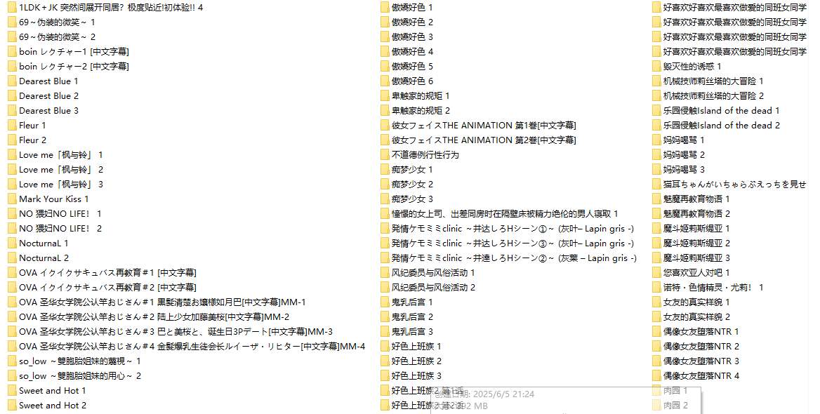 二次元 动漫 里番大合集 里番大合集 100多部 【人妻 NTR  乱伦 绿帽 出轨 侵犯】各种剧情-第2张图片-萌站