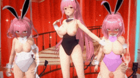 【巨乳 乳摇 兔女郎 舞啪 骑乘 后入 爆操 中出】新作-T-ARA - Bunny Style [Lala, Momo, Nana]-第3张图片-萌站