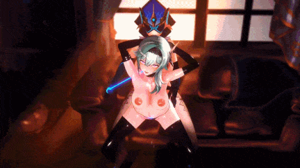 【动画/后入/乘骑/爆操/群啪】[MMD中文合集] Fearess 原神NTR 扶她寝取后宫团 中文步兵123合集 [1.6GCV]