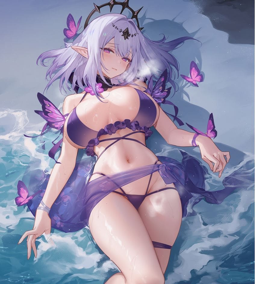 [AI图] [Coolsummer] 崩铁：遐蝶 海滩（302P）