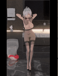 【巨乳 黑丝 乳摇 舞啪 虫交 调教 爆操】新作-（虫元素）摸鱼05-第4张图片-萌站