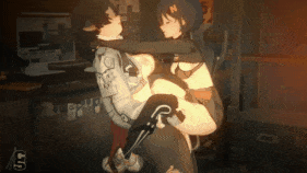【巨乳 黑丝 兔女郎 乳摇 扶她 骑乘 后入 爆操 爆射 喷潮 中出】新作-chopsticher pt.1 cupid zenless zone zero zzz-第4张图片-萌站