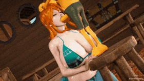 【巨乳 乳摇 口交 手交 吞精 骑乘 后入 爆操 爆射 喷潮 中出】新作-[KrilinResort]--OP-QUESTFORTHECHEST-1080p-第22张图片-萌站