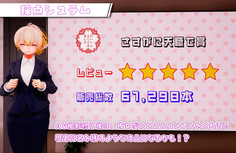 【互动SLG/3D作品/全动态/生肉】听从AV监督指示！～滥用职权，制作新人女优的作品！？～（AV監督のおおせのままに!～新人AV女優の作品プロデュースで職権）-第3张图片-萌站