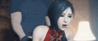 视=18[3D无修CV] Aries' Possession 新作：Ada & Leon 艾达王 性感黑丝旗袍女神骑乘后入爆肏 [2.3G]-第2张图片-萌站