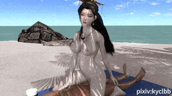 视=3[3D动态VAM] kyclbb：帝后月婵的侍寝 性感御姐骑乘侍奉榨精 [3.3G]