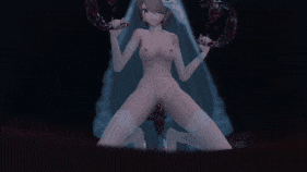 【巨乳 白丝 虫交 口交 乳交 触手 捆绑 手交 扣穴 触手 后入 爆操 中出】新作-【定制】丽塔-触手洞（Insect）-第17张图片-萌站